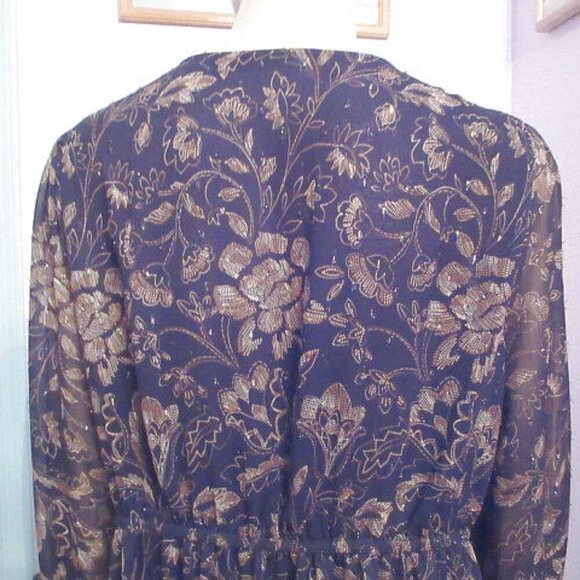 Y2K Torrid Babydoll Top Size 1X Tunic Faux Wrap Whimsigoth Fairy Grunge Witchy - Picture 9 of 12